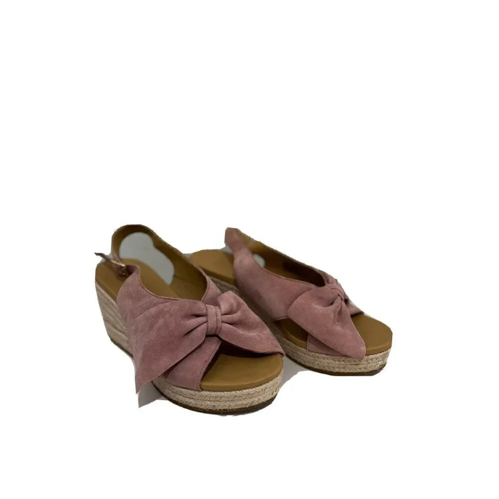 Ugg Camilla Rose suade Wedge sandals